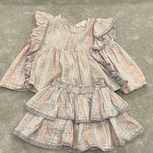 Little girls Love Shack Fancy outfit